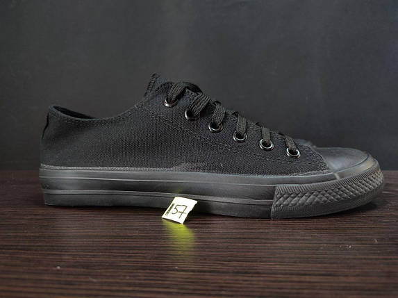 ЗНИЖКА! 42р (26.5см) Конверси ЧОРНІ кросівки кеди в стилі Converse all star, фото 1