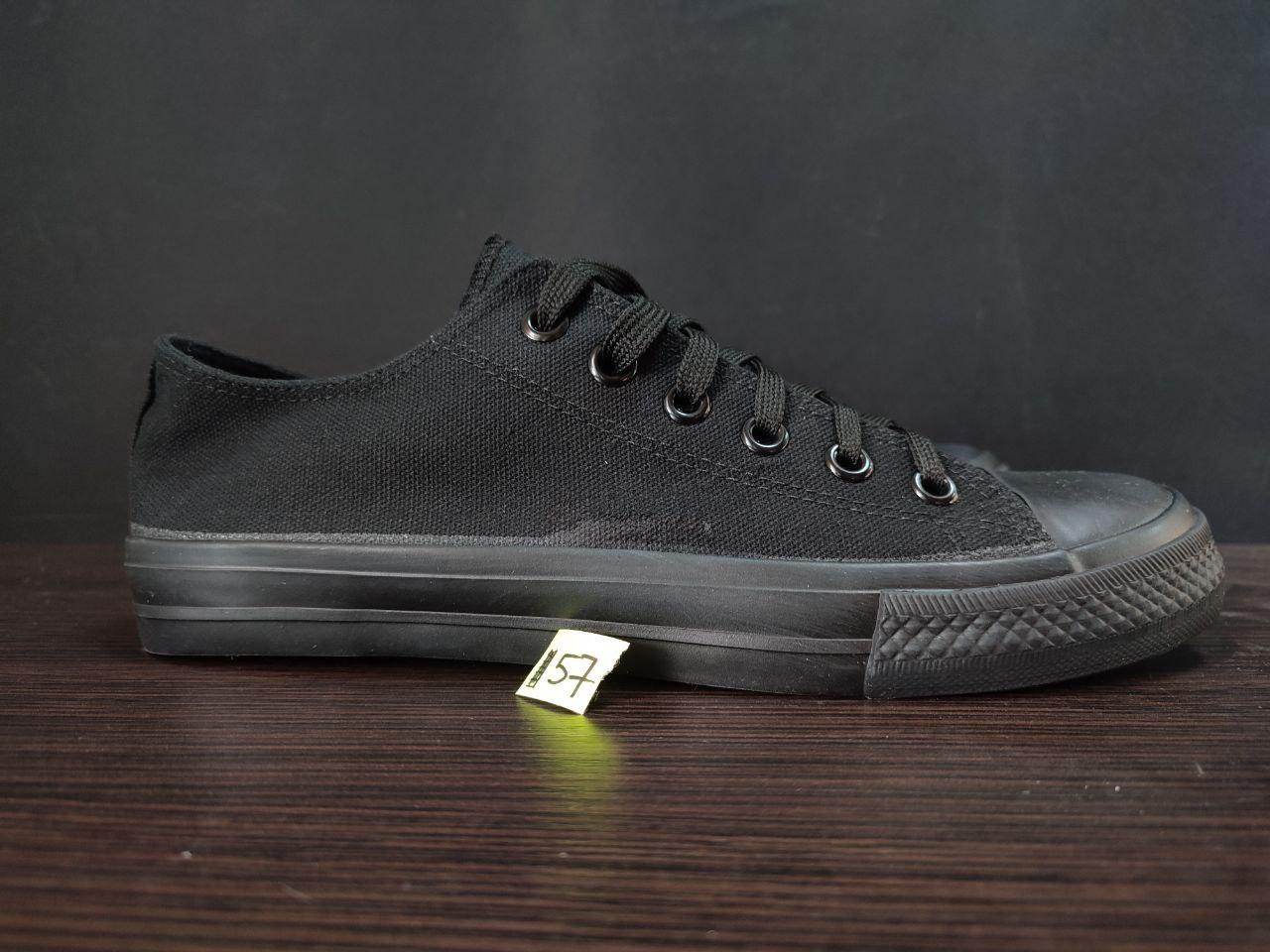 ЗНИЖКА! 42р (26.5см) Конверси ЧОРНІ кросівки кеди в стилі Converse all star