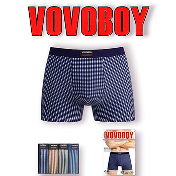 Труси чоловічі боксери бавовна з бамбуком Vovoboy, розміри XL-4XL, 990151