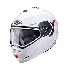 МОТОШЛЕМ МОДУЛЯР CABERG DUKE X ЦВЕТ WHITE METAL