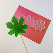 Силіконовий молд "Листок каштану"