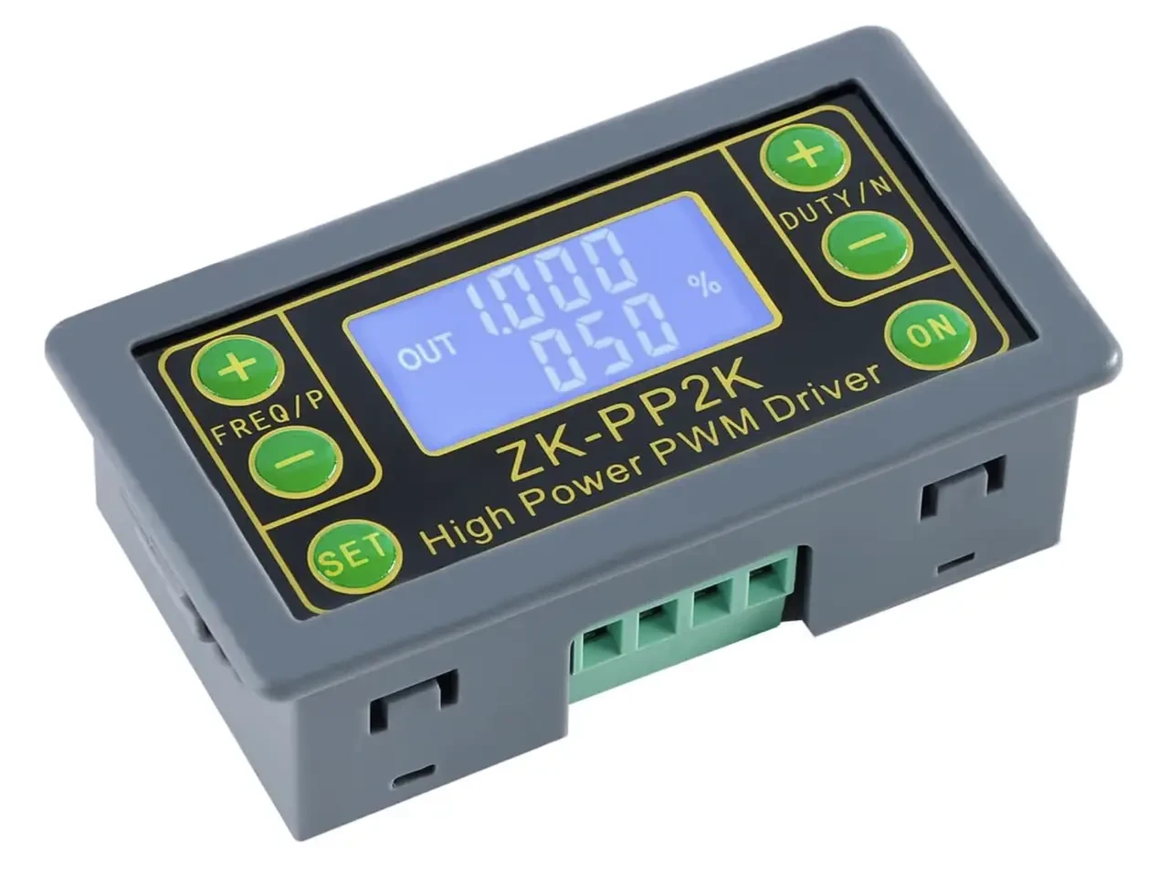 Генератор ШІМ сигналів ZK-PP2K зі зміною частоти та робочого циклу, можливість встановлення часу затримки