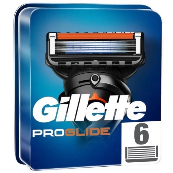 Змінні картриджі для гоління Gillette Fusion 5 лез ProGlide 6 шт.
