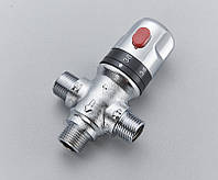 Термостатичний клапан змішувач A-DW G1/2 для бойлера, ГВП. Змішувальний клапан з термостатом.