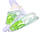 Бандаж для фіксації гомілковостопного суглоба Supretto з повітряними подушками (8024), фото 5
