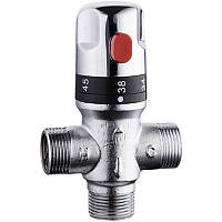 Термостатичний клапан змішувач A-DW G3/4 для бойлера, ГВП. Змішувальний клапан з термостатом.