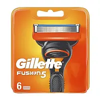 Сменные картриджи для бритья (Лезвия) Gillette Fusion 5 6шт