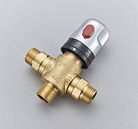Термостатичний клапан змішувач B-HTLM G1/2 для бойлера, ГВП. Змішувальний клапан з термостатом.