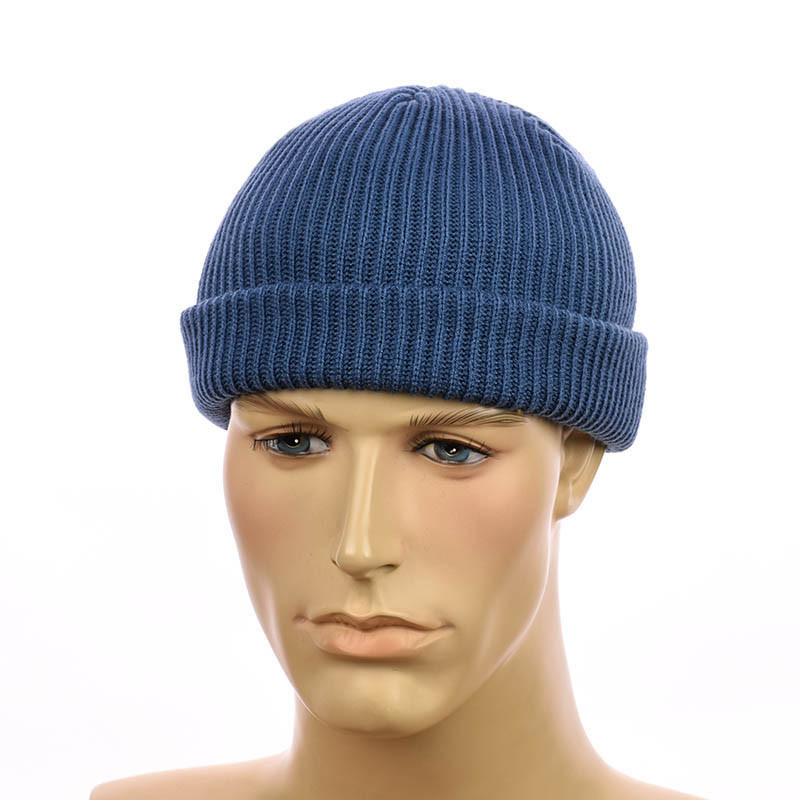 Шапка міні-біні в стилі "Монатік" джинсовий