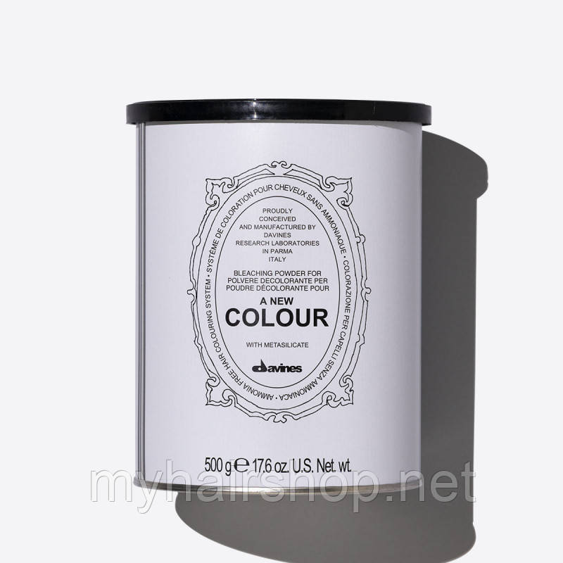 Пудра для знебарвлення волосся A New Color bleaching powder Davines 500г