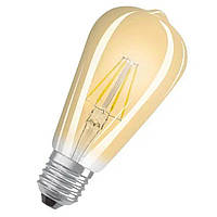 Лампа светодиодная ECOLAMP Filament ST64 6W 220V E27 2500K 600 Lm