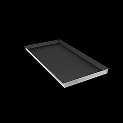 Лоток Піддон 490х990х50 нержавіюча сталь для збору дренажу Ящик для підставки під блок кондиціонера ПД-05