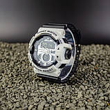 Чоловічий водонепроникний спортивний годинник скомбінованою індикацією Sanda 3129 WB, фото 3