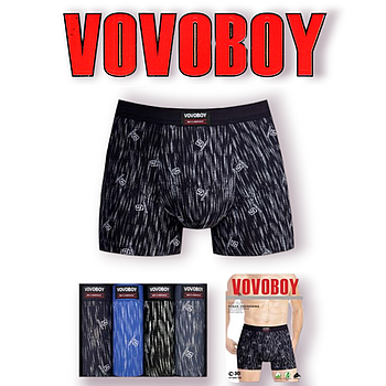 Труси чоловічі боксери бавовна з бамбуком Vovoboy, розміри XL-4XL, 990188