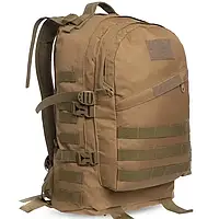 Рюкзак тактический Outdoor Back 35л койот,военный армейский прочный штурмовой полевой рюкзак для военных ВСУ