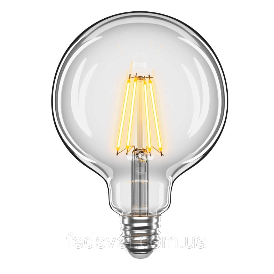 Лампа світлодіодна ECOLAMP Filament G95 8W 220V E27 3000K 800 Lm