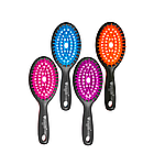 Щітка для волосся масажна продувная Salon Professional 8H061 Рожева, фото 6