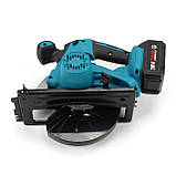 Циркулярна пила Makita акумуляторна DHS680Z (36V, 6 Ah), Циркуляр МАКИТА, ручна циркулярка на акумуляторі, фото 4