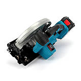 Циркулярна пила Makita акумуляторна DHS680Z (36V, 6 Ah), Циркуляр МАКИТА, ручна циркулярка на акумуляторі, фото 7