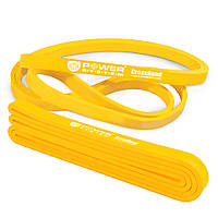 Еспандер-петля (резинка для фітнесу та кросфіту) Power System PS-4051 CrossFit Level 1 Yellow (опір 4-25 кг) SND