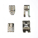 Набір лапок для побутових швейних машин у картонній коробці GT 24 штуки Лапкотримач в ПОДАРУНОК (6640), фото 6