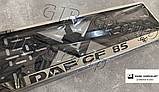 Рамка номерного знака Daf CF 85 з написом та логотипом, фото 2