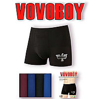 Труси чоловічі боксери бавовна з бамбуком Vovoboy, розміри XL-4XL, 990214