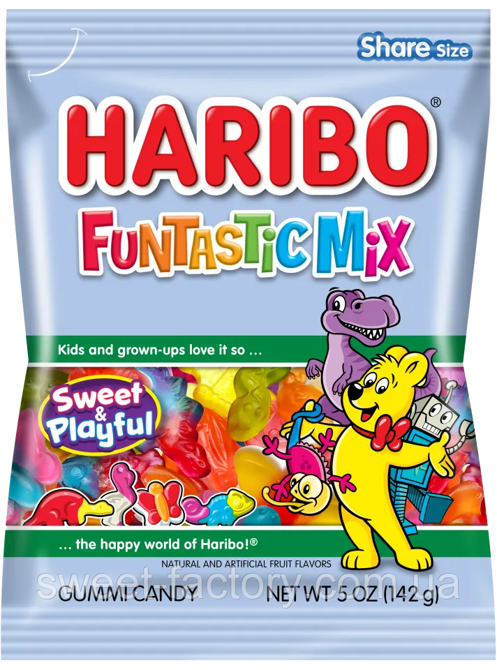 Haribo Funtastic Mix Sweet Playful 142g
