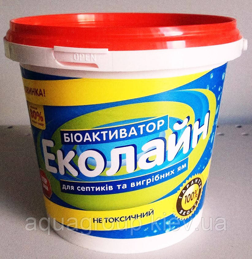 Біопрепарат для очищення стічних вод Еколайн, 120 г (Україна)