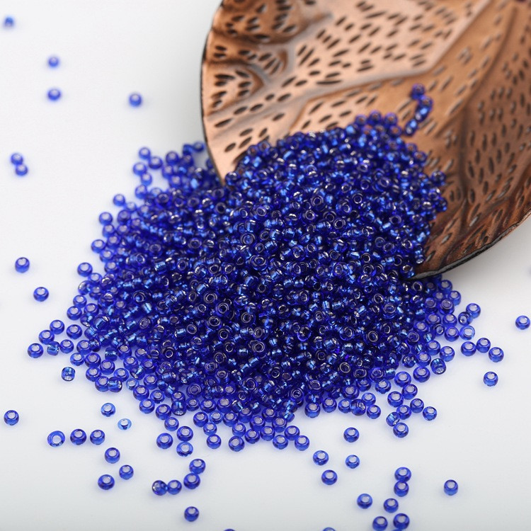 Бісер Парчовий 2 мм 50 г Електрик, фото 1