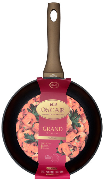 Сковорідка алюм. антиприг. покриття "Oscar Grand" 24см №OSR-1103-24/3154(6)