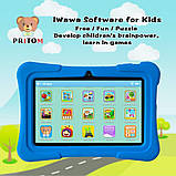 Планшет Pritom K7 Kids Android 10 32Gb Wi-Fi/Bluetooth (Blue), фото 2