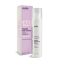Питательный крем с пептидами Purles Derma Solution 123 Peptide Rich Cream