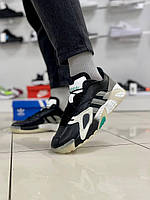 Adidas Streetball мужские весенние/осенние черные кроссовки на шнурках.Демисезонные мужские кожаные кроссы