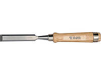 Стамеска YATO с деревянной ручкой: b= 8 мм, CrV YT-6241
