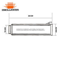 Гофра (пильовик) гідроциліндра Dhollandia 76х82 мм ( M4975.65 ), фото 2