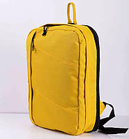 Рюкзак трансформер желтый для перелетов