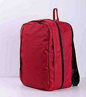 Рюкзак трансформер красный для перелетов