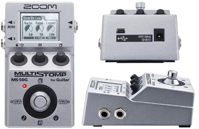 Мультиефект педаль для електрогітари ZOOM MS-50G, фото 1