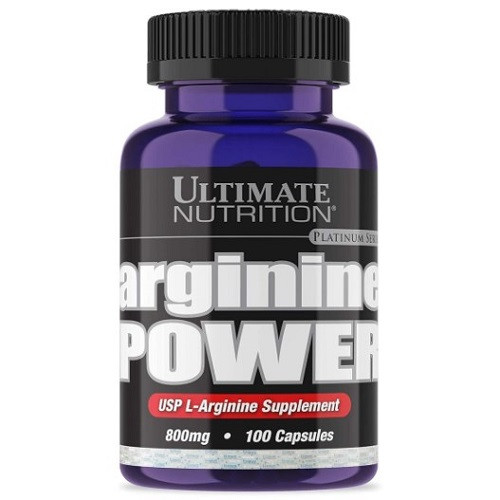Аргинин Ultimate Nutrition Arginine Power 800 mg (100 капсул.) - фото 1 - id-p1981957166
