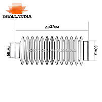 Гофра (пильовик) гідроциліндра Dhollandia 80х58 мм ( M4980.58 ), фото 2