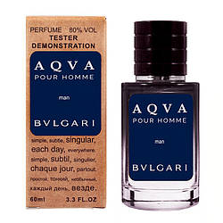 Bvlgari Aqva Pour Homme TESTER LUX, чоловічий, 60 мл