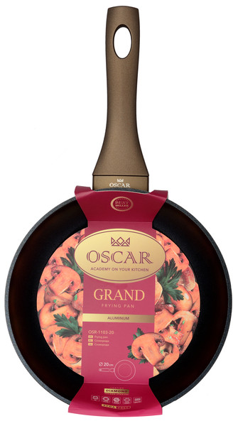 Сковорідка алюм. антиприг. покриття "Oscar Grand" 20см №OSR-1103-20(6)