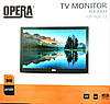 Портативний телевізор Opera OP-1420 14.4" HDMI Т2 (220V+12V) Black, фото 9