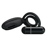 Ерекційне кільце - Pretty Love Esther Penis Ring Black, фото 5