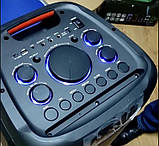 Колонка акумуляторна ZPX ZX-7789 partybox з радіомікрофоном (270W/USB/BT/FM/TWS), фото 2