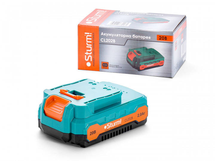 

Аккумулятор Sturm CL 202B Li-Ion 20В 2 Aч