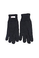 Мужские зимние перчатки S черные 3M