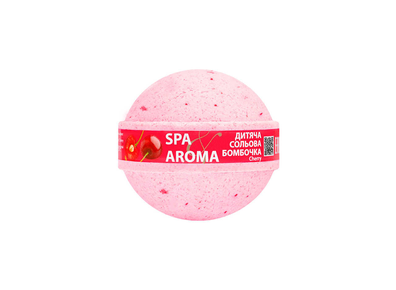 Сольова бомбочка для ванн Bioton Cherry 75г (4820026153605)