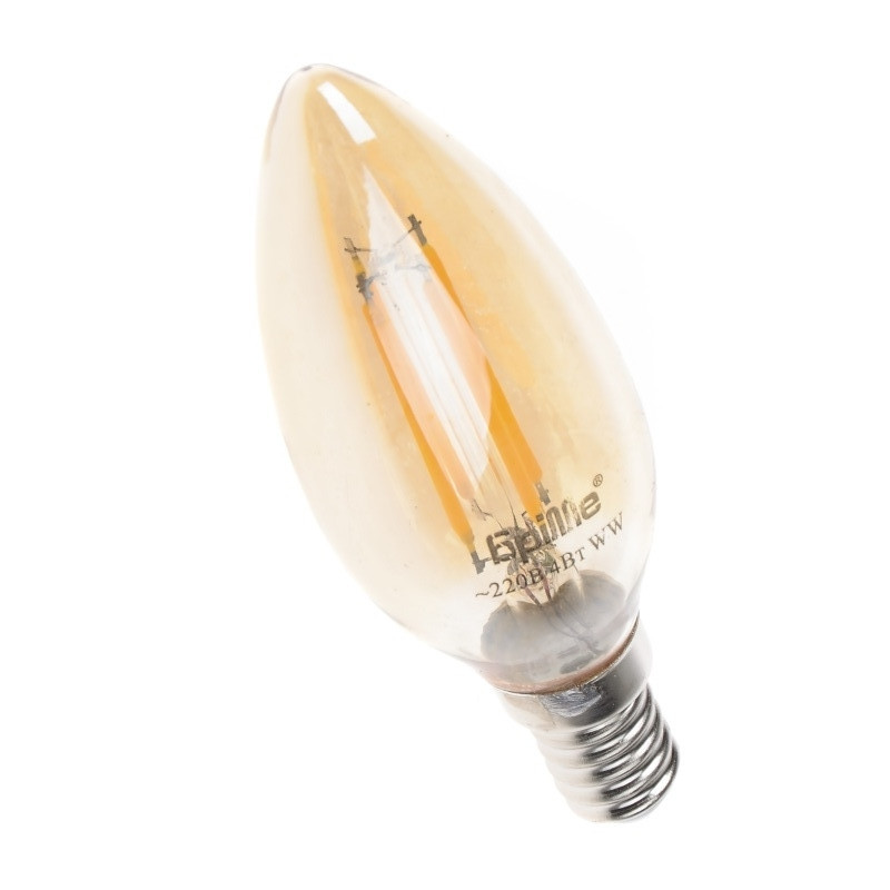 Лампа Едісона 4W LED Brille 4 Pcs C35 Cog філамент 2700-3500К E14